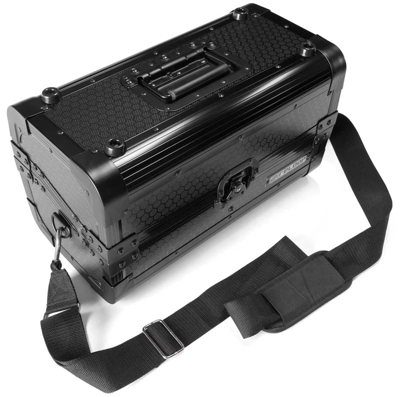 RELOOP 7 RECORD CASE 150 BLACK ESTUCHE PARA VINILOS 7 PULGADAS