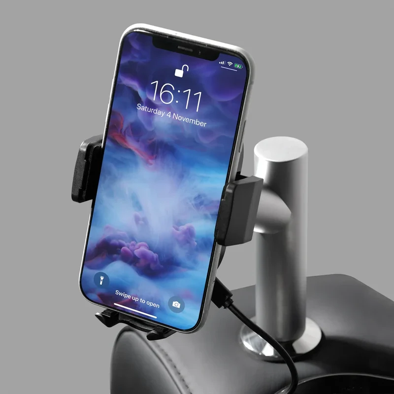 Soporte de carga de teléfono inalámbrico para sillón VIP | Valencia Seating