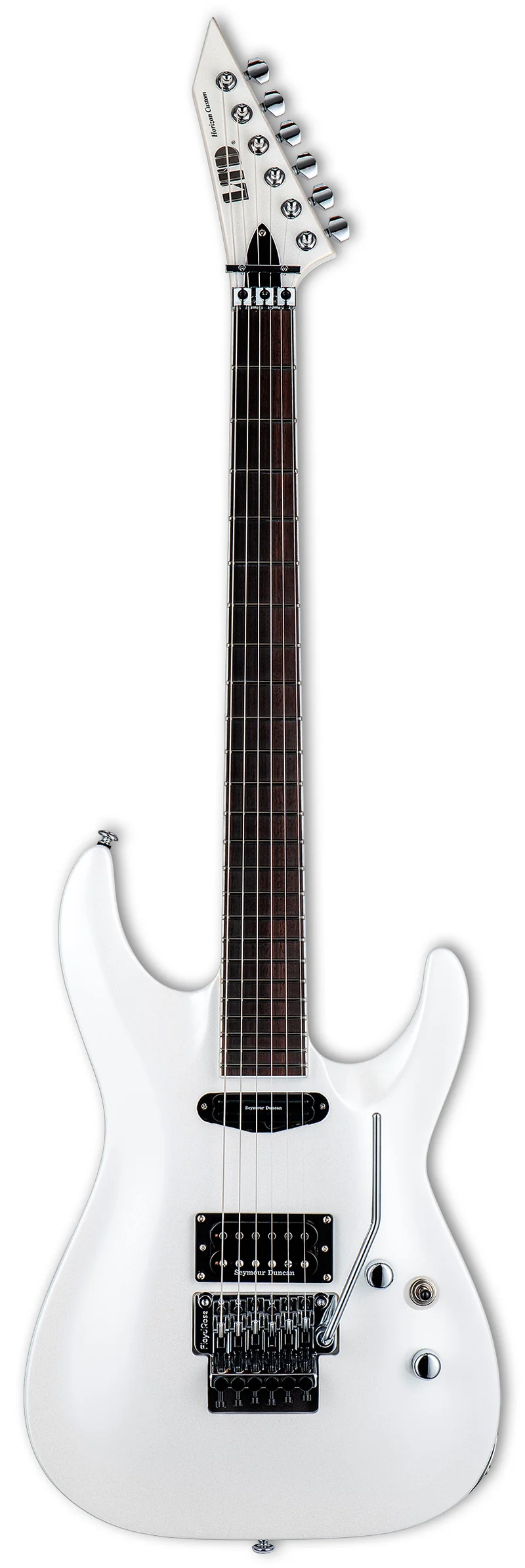 ESP LTD HORIZON CUSTOM 87 PWH GUITARRA ELECTRICA PEARL WHITE