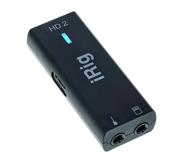 IK MULTIMEDIA IRIG HD2 INTERFAZ DE AUDIO MAC PC IPHONE Y IPAD