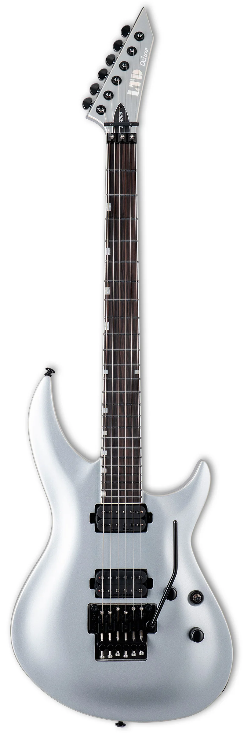 ESP LTD H3-1000 FR MSL GUITARRA ELECTRICA METALLIC SILVER