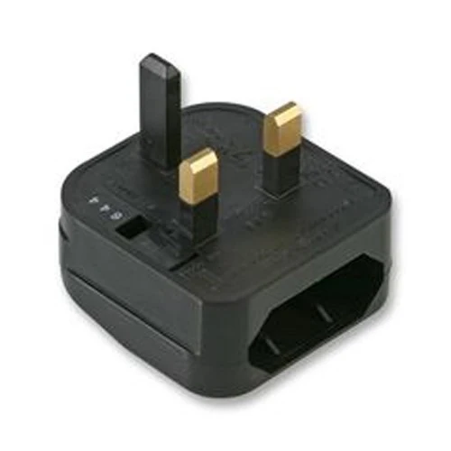 ADAM HALL KSFCP ADAPTADOR DE ENCHUFE EURO UK NEGRO 5A