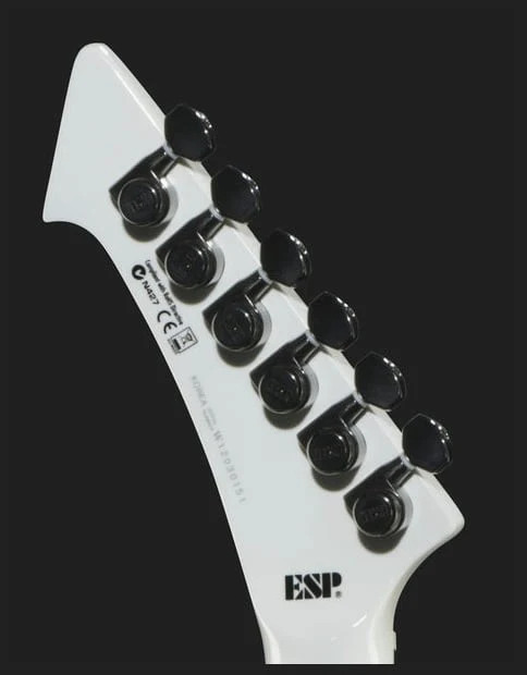ESP LTD SNAKEBYTE SW JAMES HETFIELD GUITARRA ELECTRICA SNOW WHITE