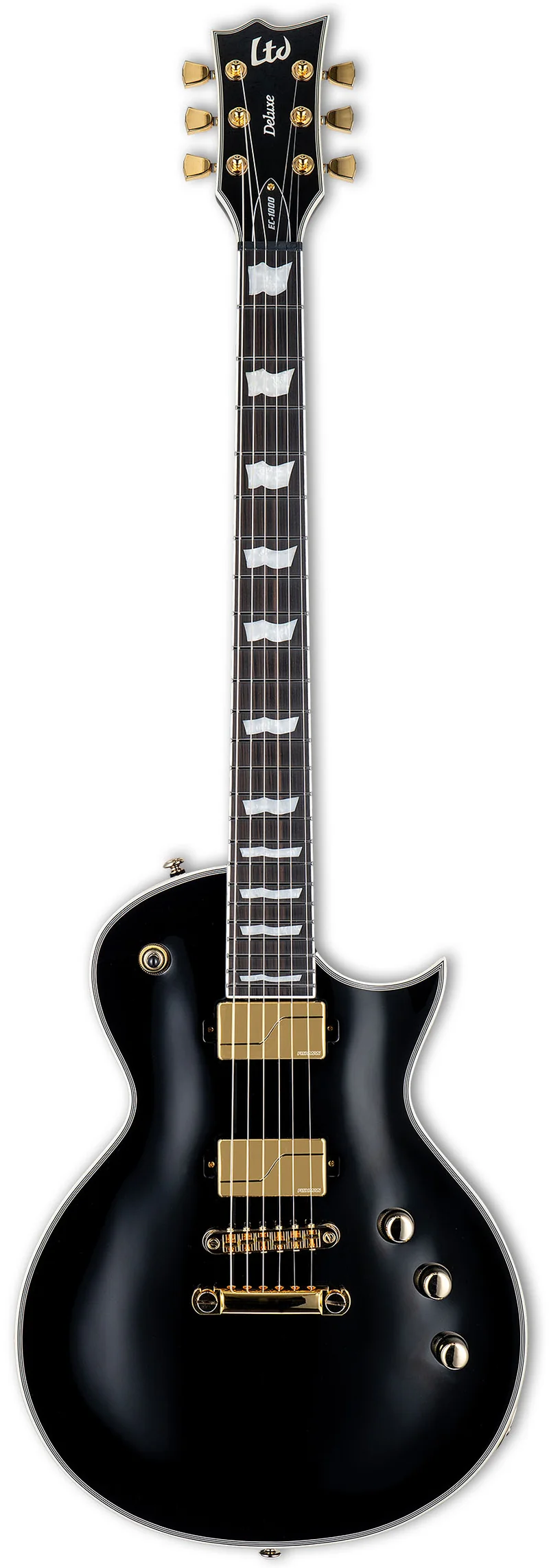 ESP LTD EC-1000 BLK FISHMAN FLUENCE GUITARRA ELECTRICA NEGRA