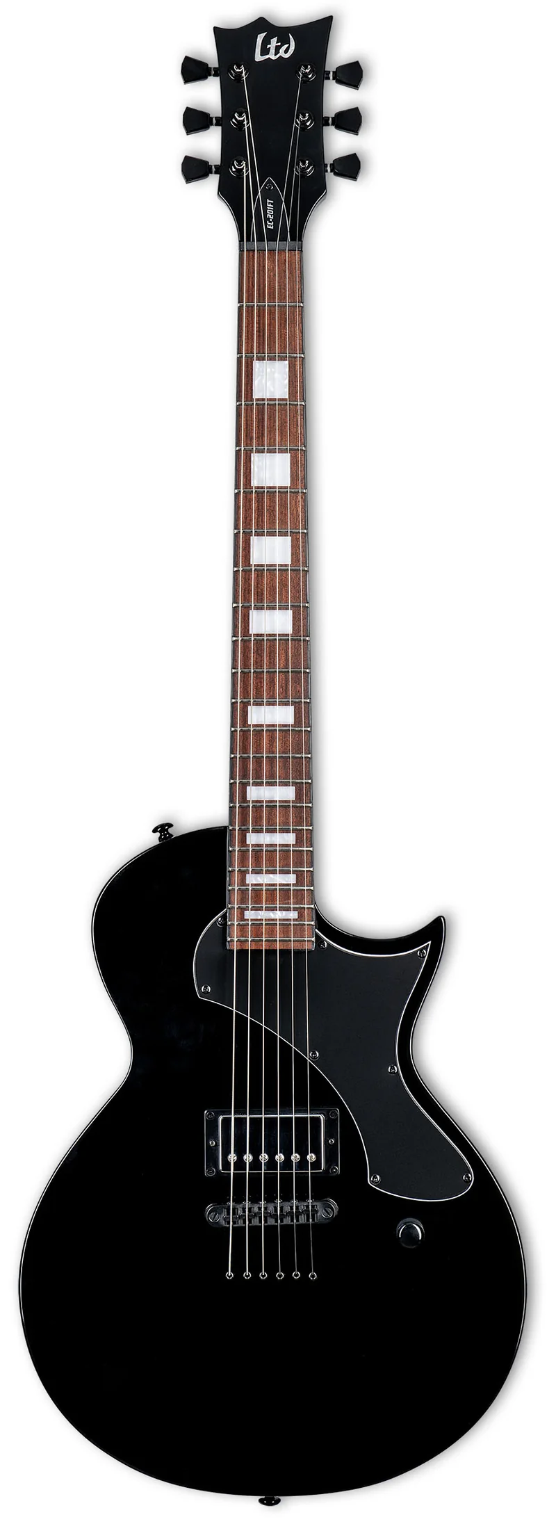 ESP LTD EC-201 FT BLK GUITARRA ELECTRICA NEGRA