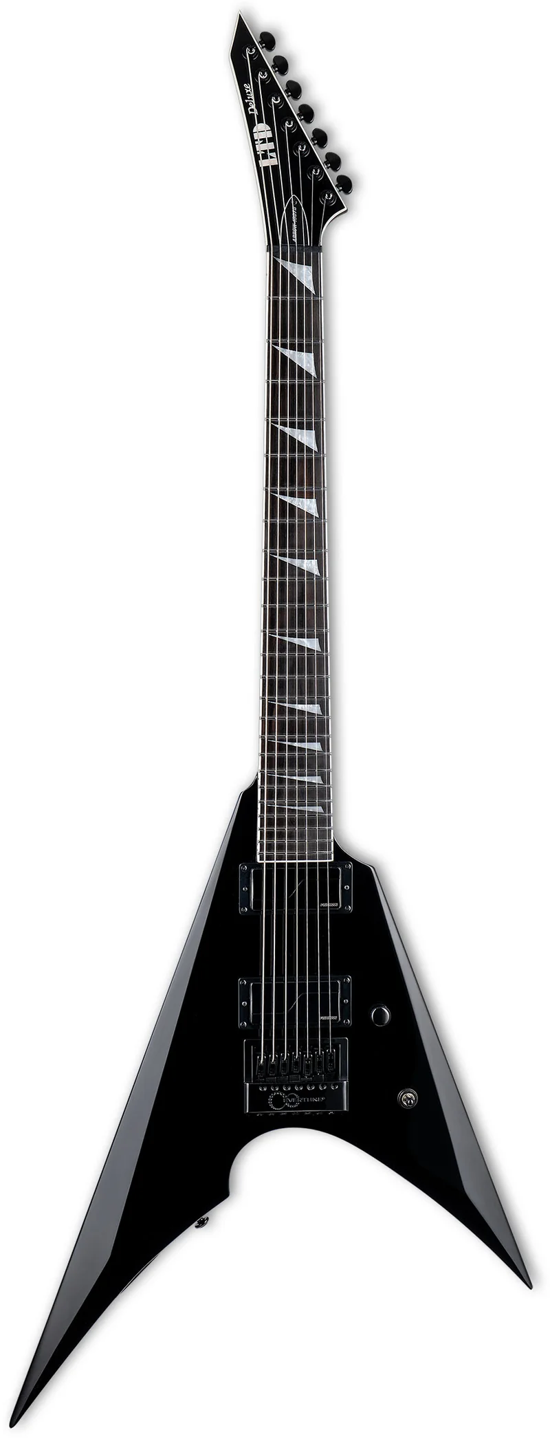 ESP LTD ARROW-1007 BLK BARITONE EVERTUNE GUITARRA ELECTRICA 7 CUERDAS NEGRA