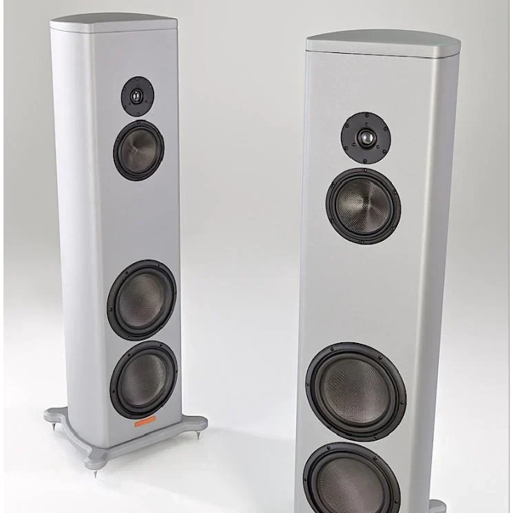 A3 Silver Par de Bocinas tipo torre de 3 vias | Magico
