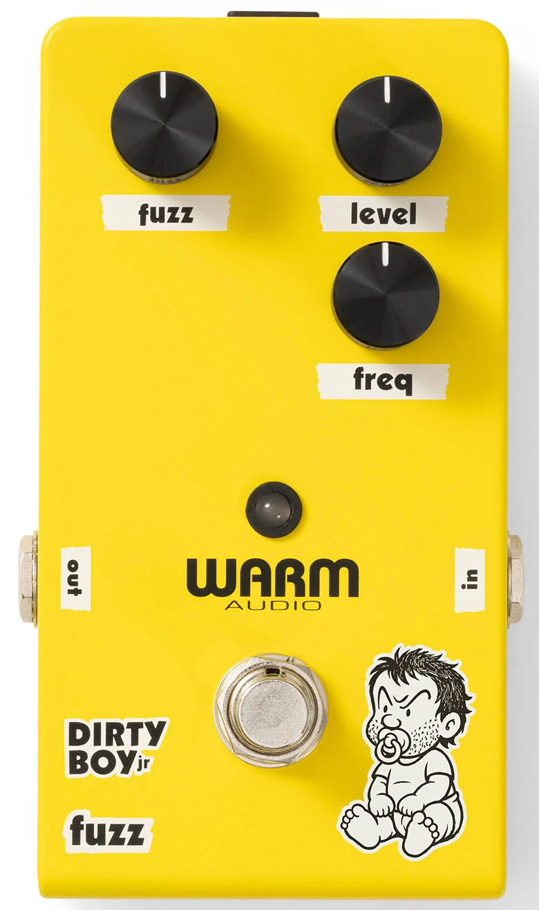 WARM AUDIO WA-DBJR-FZ DIRTY BOY JUNIOR FUZZ PEDAL