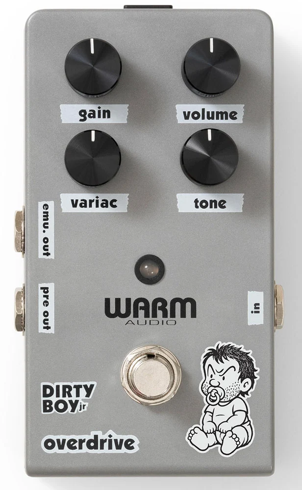WARM AUDIO WA-DBJR-OD DIRTY BOY JUNIOR OVERDRIVE PEDAL
