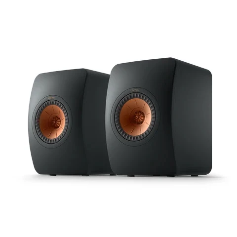 LS50 Meta Black - Par de Bocinas de Librero