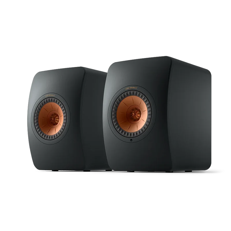 LS50 Wireless II Black - Par de Bocinas de Librero