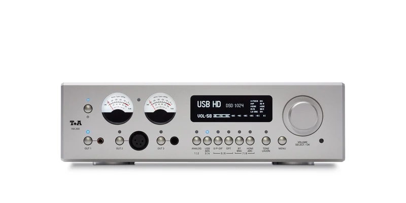 HA 200 Amplificador para audífonos con DAC | T+A