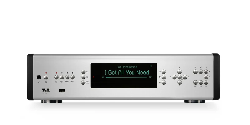 R 1000 E Amplificador integrado todo en uno, con lector de CD y DAC | T+A