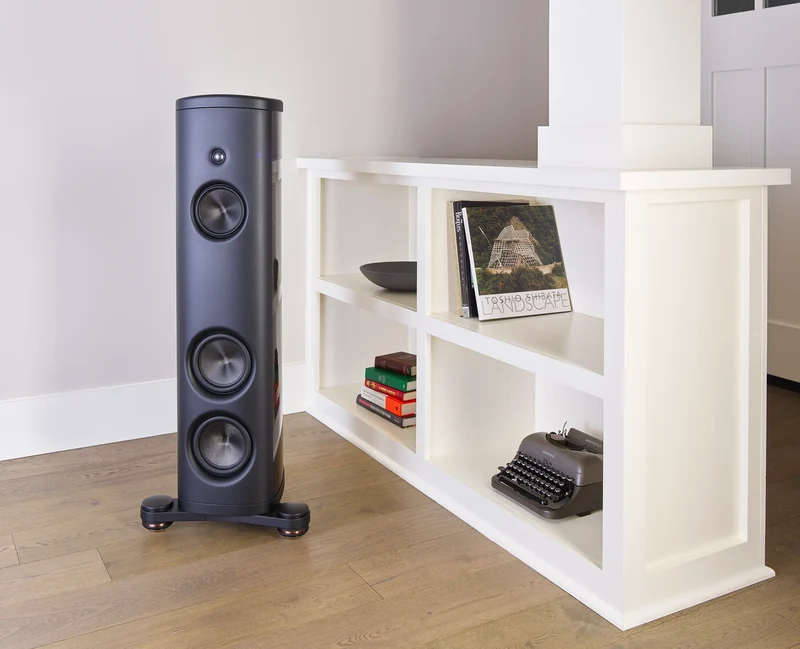 M2 | Bocinas de torre Hi-End de carbono monocasco | Magico