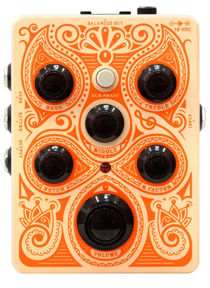 ORANGE ACOUSTIC PEDAL PREAMPLIFICADOR GUITARRA ACUSTICA