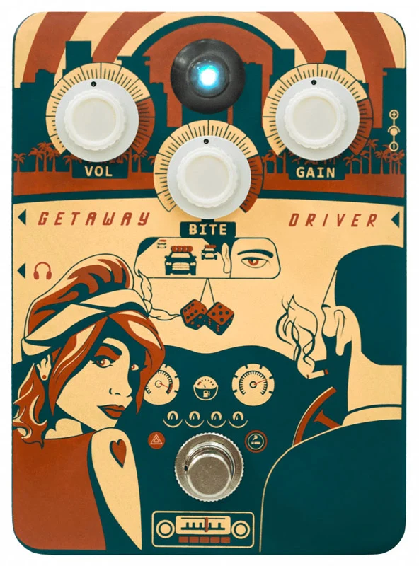 ORANGE GETAWAY DRIVER PEDAL OVERDRIVE