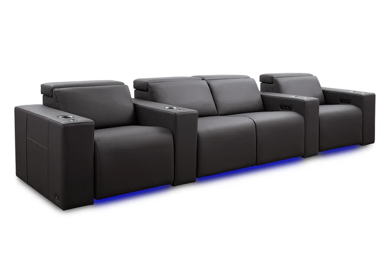 Barcelona Ultimate Fila de 4 Sillones con LoveSeat Central | Valencia Seating