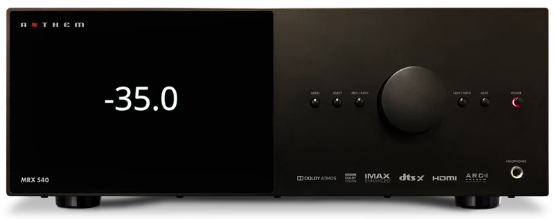 MRX 540 8K Receptor AV de 7.2 Canales 100W | Anthem