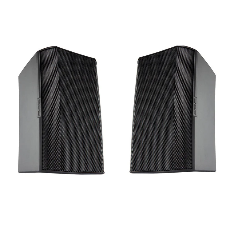 AD-S6T Black - Par de Bocinas de muro