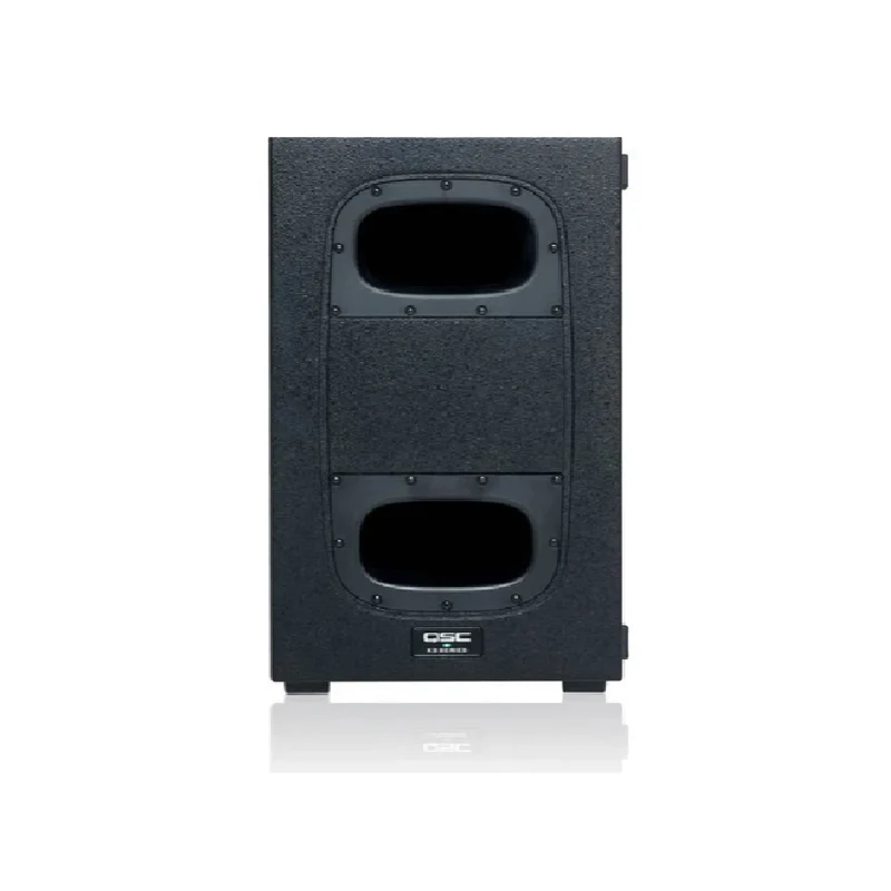 KS212c Black - Subwoofer Amplificado 2x12"