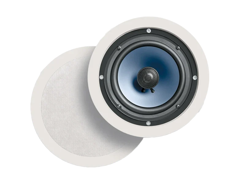 Polk RC60i (par) | Bocinas empotrables para techo | Instalación discreta, sonido claro y gran opción para cine en casa o audio distribuido | JMI Audio