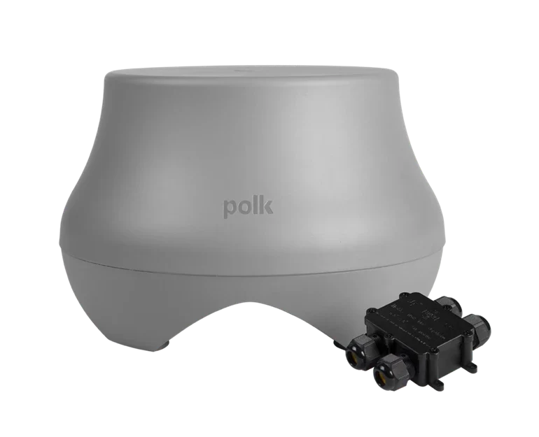 Polk Atrium Sub100 | Subwoofer pasivo para exterior de 10 pulgadas | Graves profundos para jardín, terraza o patio | JMI Audio