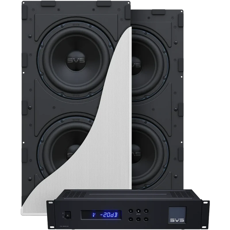 🔊 SVS 3000 In-Wall Dual | Subwoofer empotrable con dos woofers de 13” y graves ocultos de alto impacto | JMI Audio