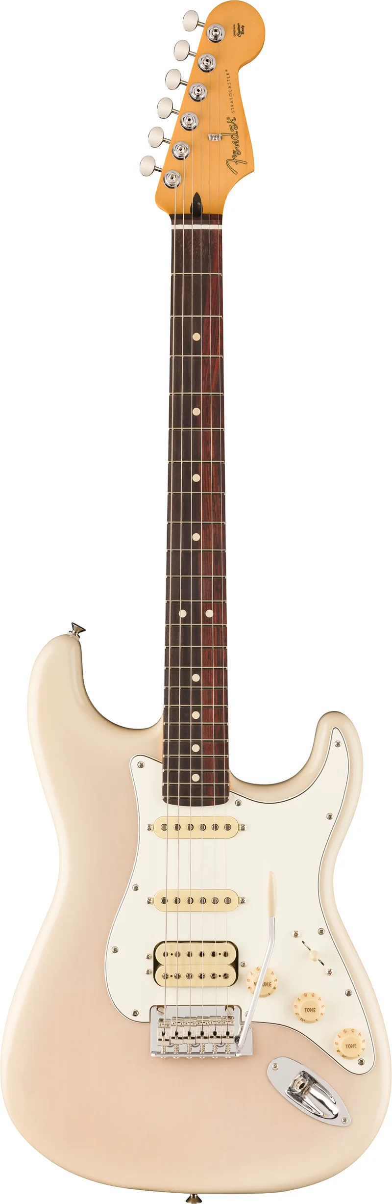 FENDER PLAYER II STRATOCASTER HSS RW GUITARRA ELECTRICA WHITE BLONDE