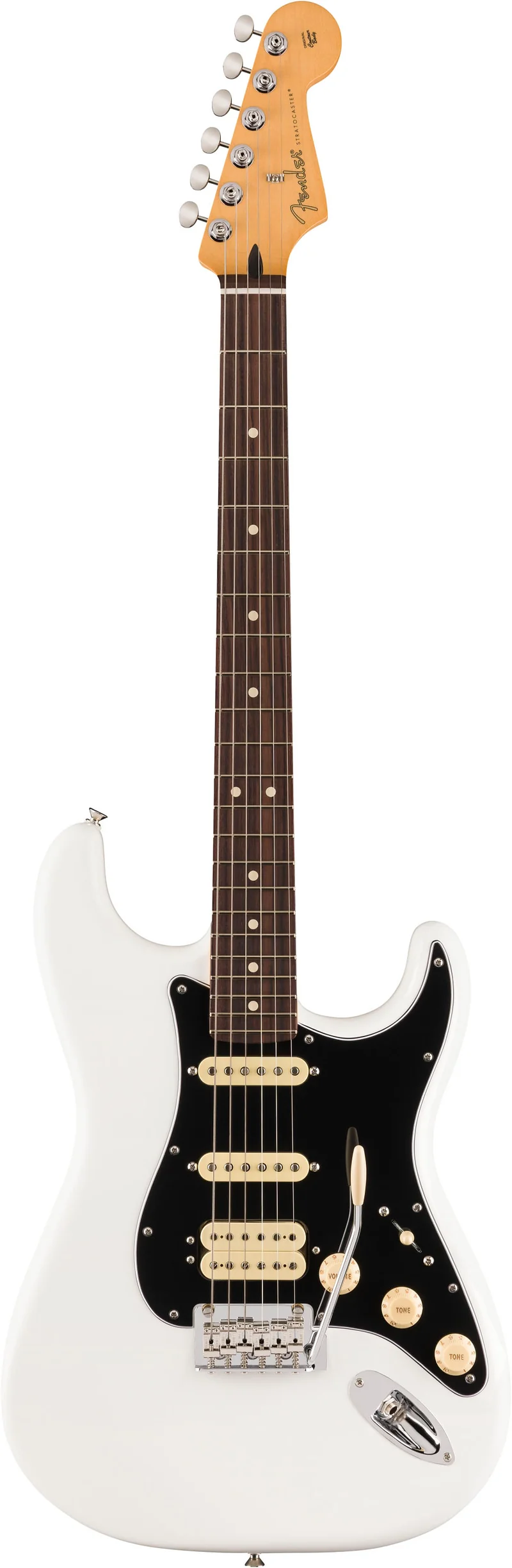 FENDER PLAYER II STRATOCASTER HSS RW GUITARRA ELECTRICA POLAR WHITE