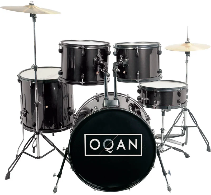 OQAN QPA10 STD BATERIA ACUSTICA CON HERRAJES NEGRA