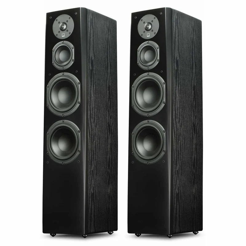 🔊 SVS Prime Tower Black Ash | Bocinas de torre audiófilas con doble woofer y sonido de alto impacto | JMI Audio