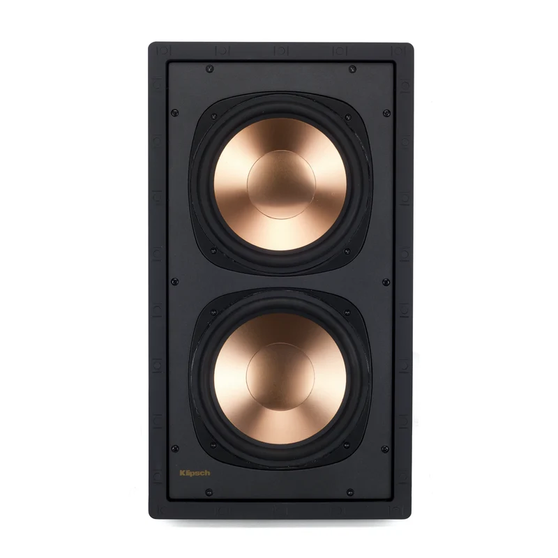 🔊 Klipsch RW-5802 II IW SUB | Subwoofer pasivo empotrable de muro con doble woofer 8” Cerametallic | JMI Audio