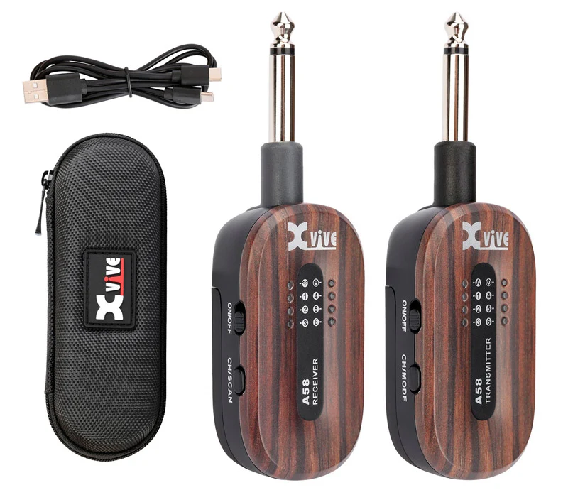 XVIVE A58 RW SISTEMA INALAMBRICO GUITARRA PALOSANTO