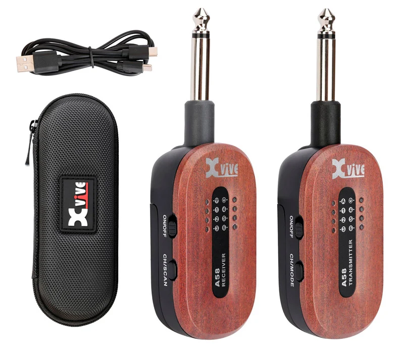 XVIVE A58 MH SISTEMA INALAMBRICO GUITARRA CAOBA