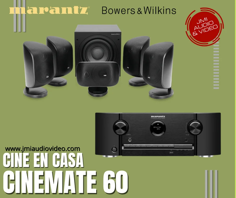 Cine en casa 5.1 Cinemate 60 Airplay, spotify, 8K UHD