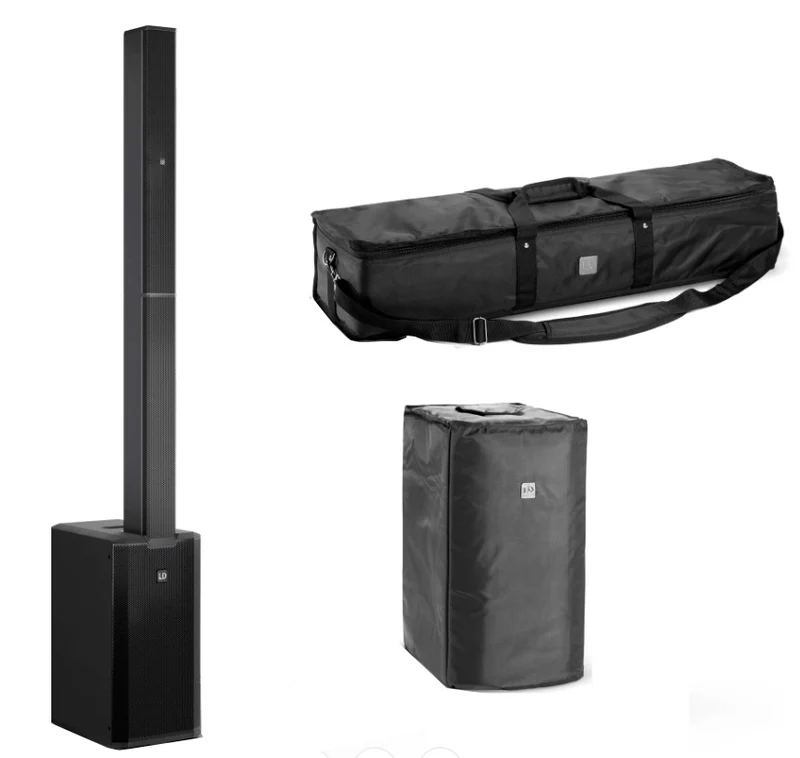LD SYSTEMS -PACK- MAUI 11 G3 MIX SISTEMA COMPACTO DE PA ACTIVO NEGRO + FUNDAS