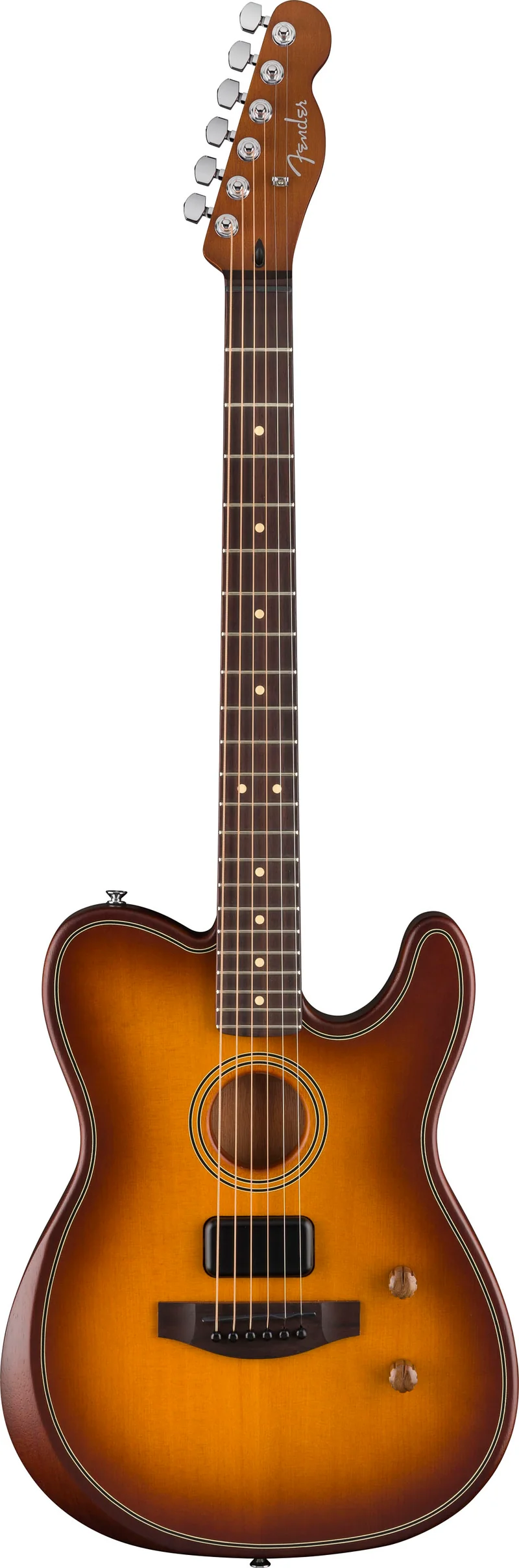 FENDER ACOUSTASONIC STANDARD TELECASTER GUITARRA ELECTROACUSTICA HONEY BURST