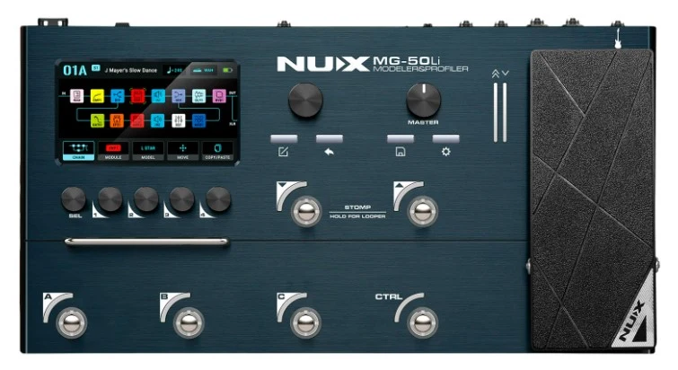 NUX MG50LI PEDALERA MULTIEFECTOS