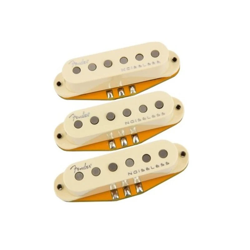 FENDER 0992260000 GEN4 NOISELESS STRATOCASTER PICKUPS SET PASTILLAS GUITARRA