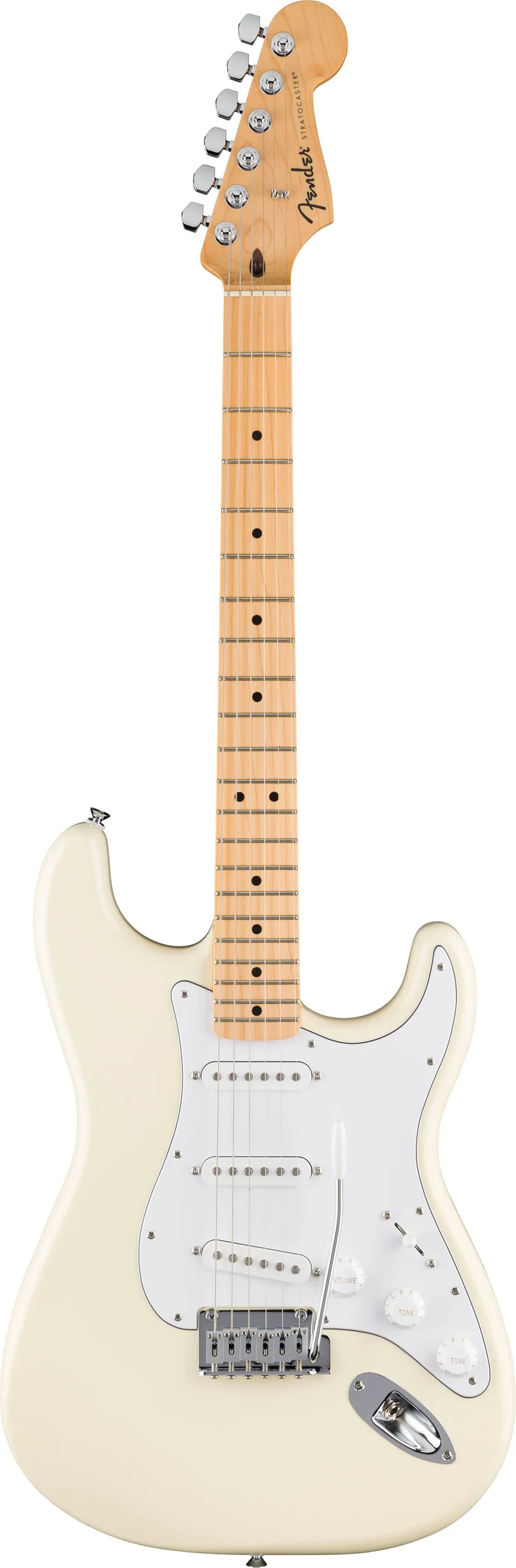 FENDER STANDARD STRATOCASTER MN GUITARRA ELECTRICA OLYMPIC WHITE