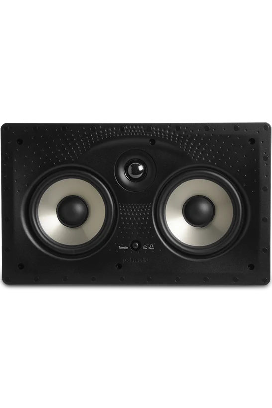Polk 255C-RT | Canal central empotrable premium | Diálogo claro y cine en casa discreto de alto nivel | JMI Audio