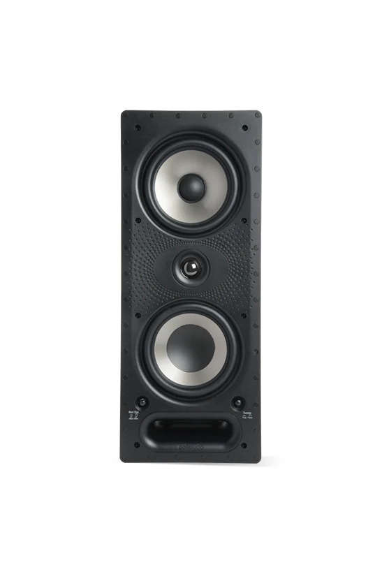 Polk 265-RT (par) | Bocinas empotrables en pared premium | Más llenado, mejor integración y cine en casa discreto de alto nivel | JMI Audio