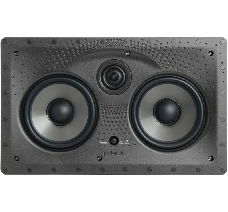 Polk 255C-LS | Canal central empotrable premium | Diálogo claro y cine en casa discreto de alto nivel | JMI Audio