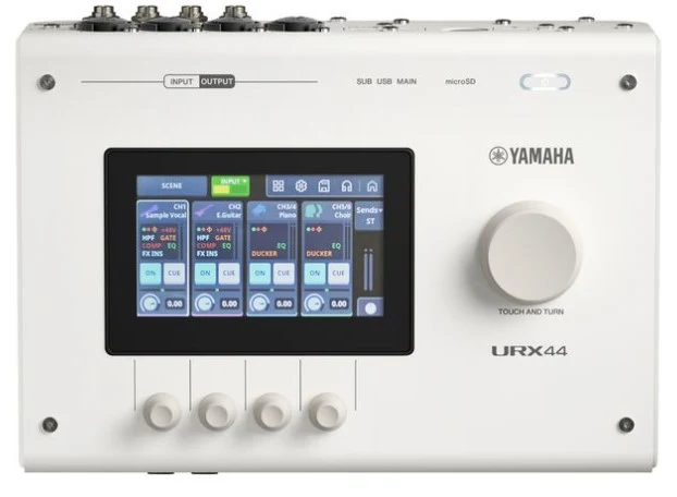 YAMAHA URX44W INTERFAZ DE AUDIO USB C BLANCA