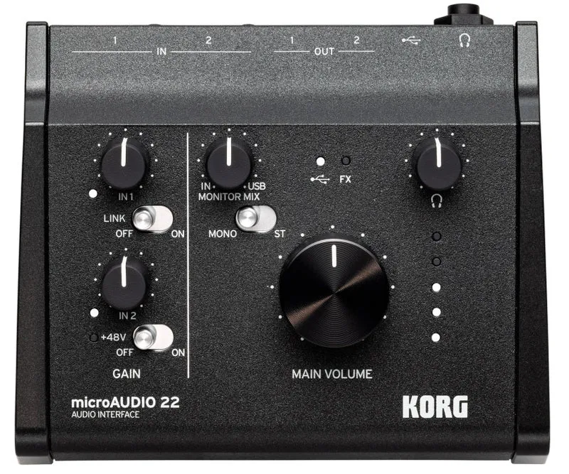 KORG MICROAUDIO22 INTERFAZ DE AUDIO