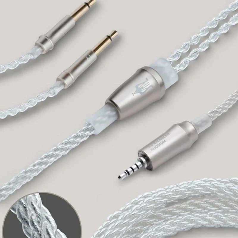 Cable Meze Audio Silver Plated Serie 99-2.5mm-1.2m
