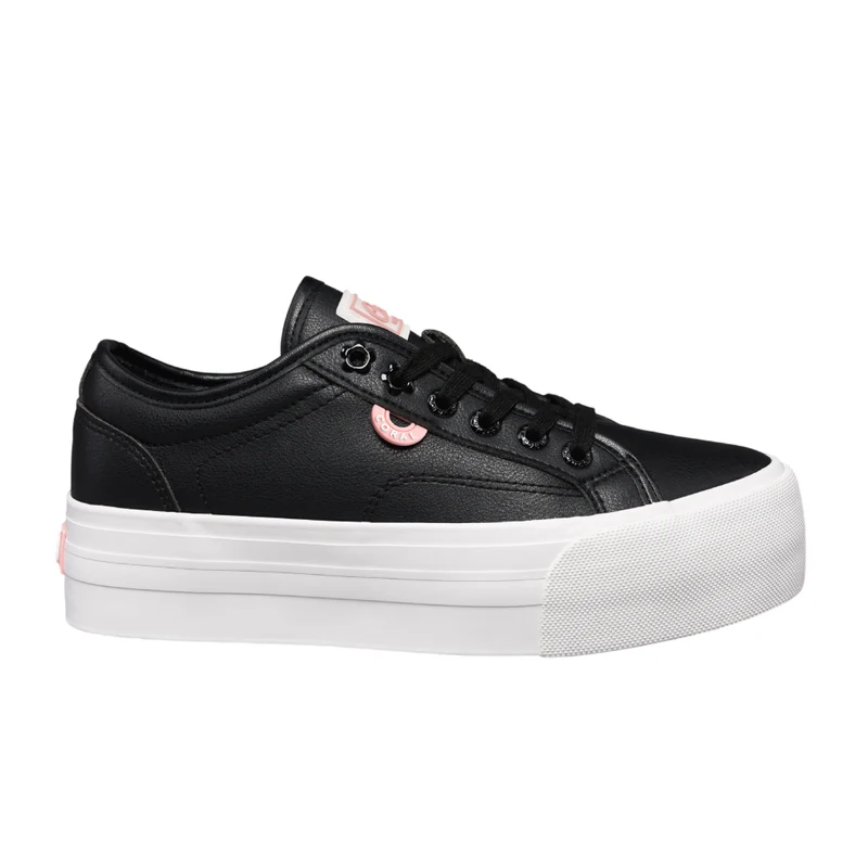 Coral Tenis Casuales Pasqualina Negro, para Mujer