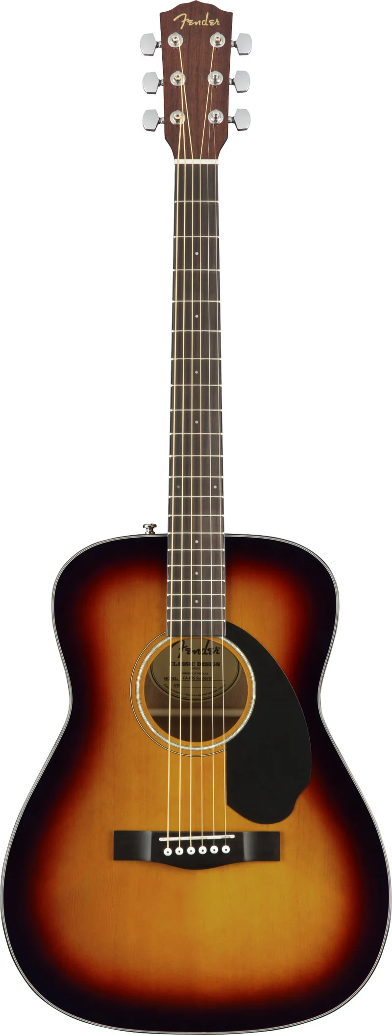 FENDER CC60S 3TS WN GUITARRA ACUSTICA CONCIERTO 3 COLORES SUNBURST