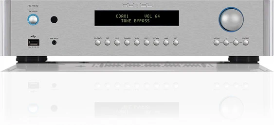 RC-1572 MKII Preamplificador estéreo con DAC MQA y pre de phono | Rotel
