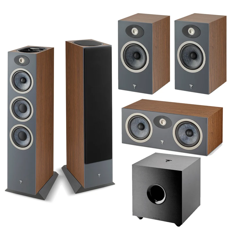 Pack Focal Theva N3D + Theva Center + Theva N1 + SUB Cub EVO